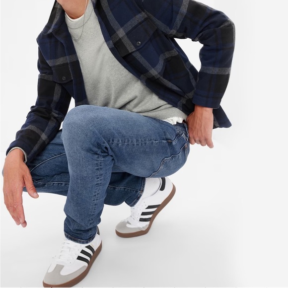 GAP Men’s Stretch 5 Pocket Blue Jeans, Skinny Fit, Size 30 x 30 - Picture 2 of 15